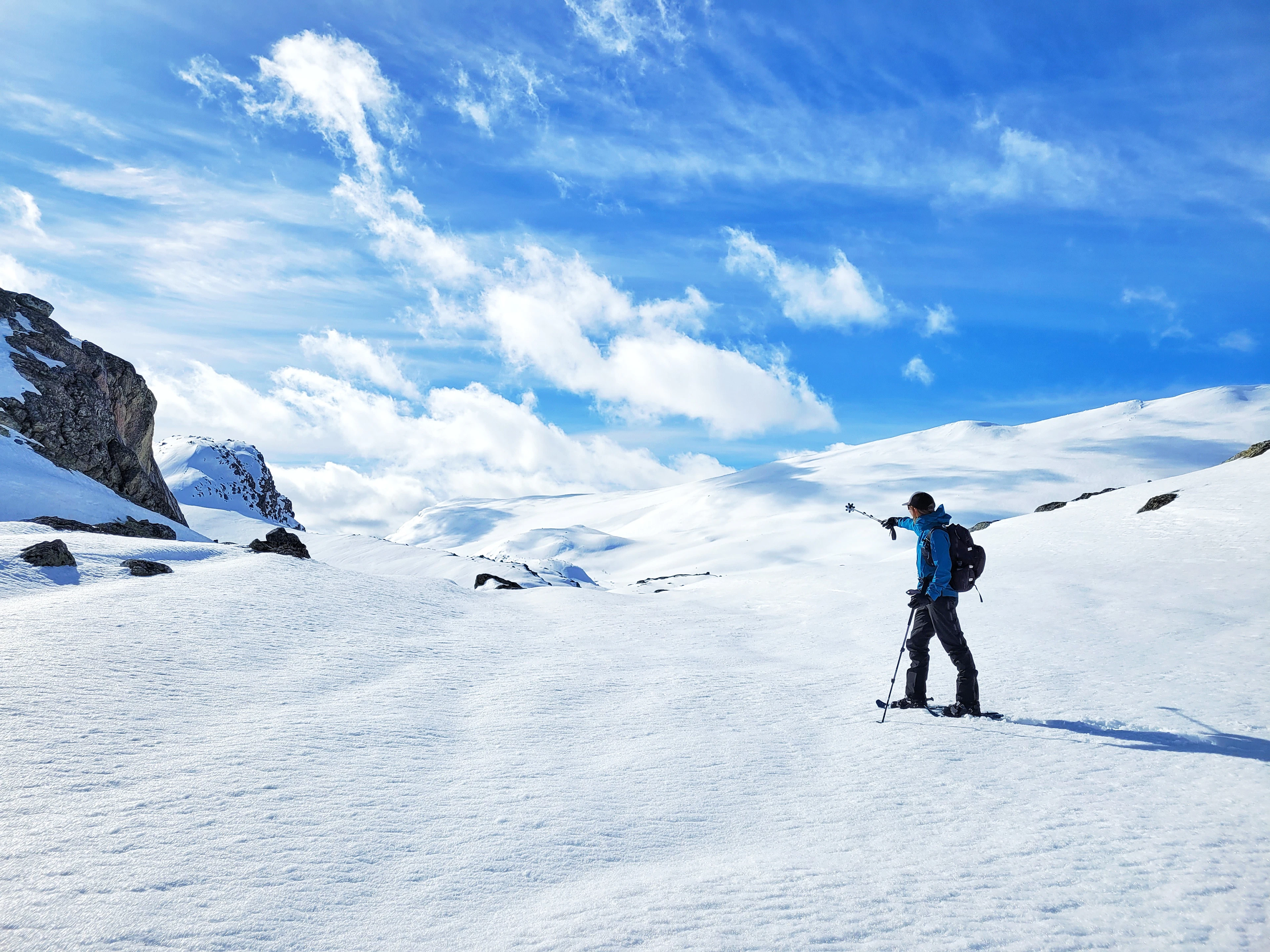 Schneeschuhwandern in der Gausta-Region