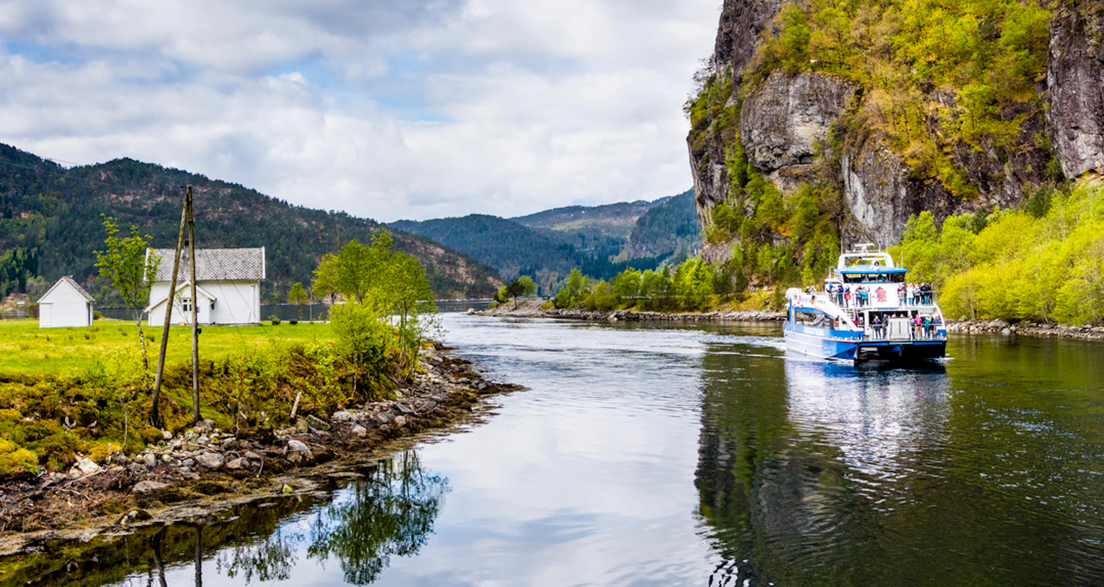 Fjordkreuzfahrt nach Mostraumen ab Bergen