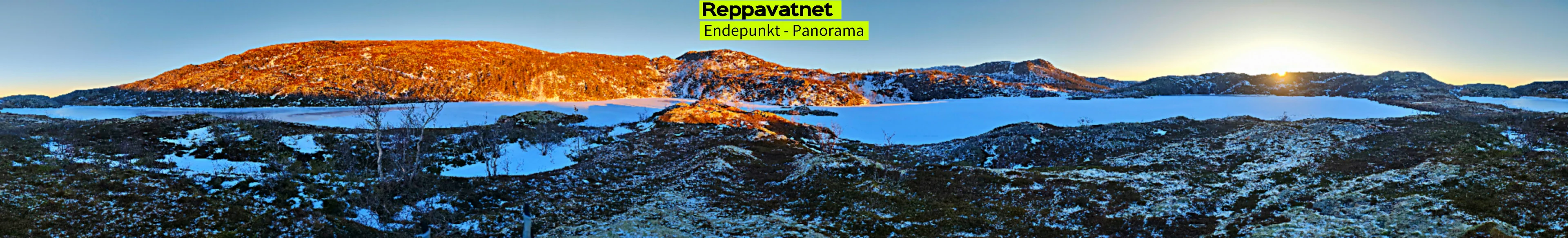 Reppavatnet - Bergwanderung entlang der alten Postroute in Leka