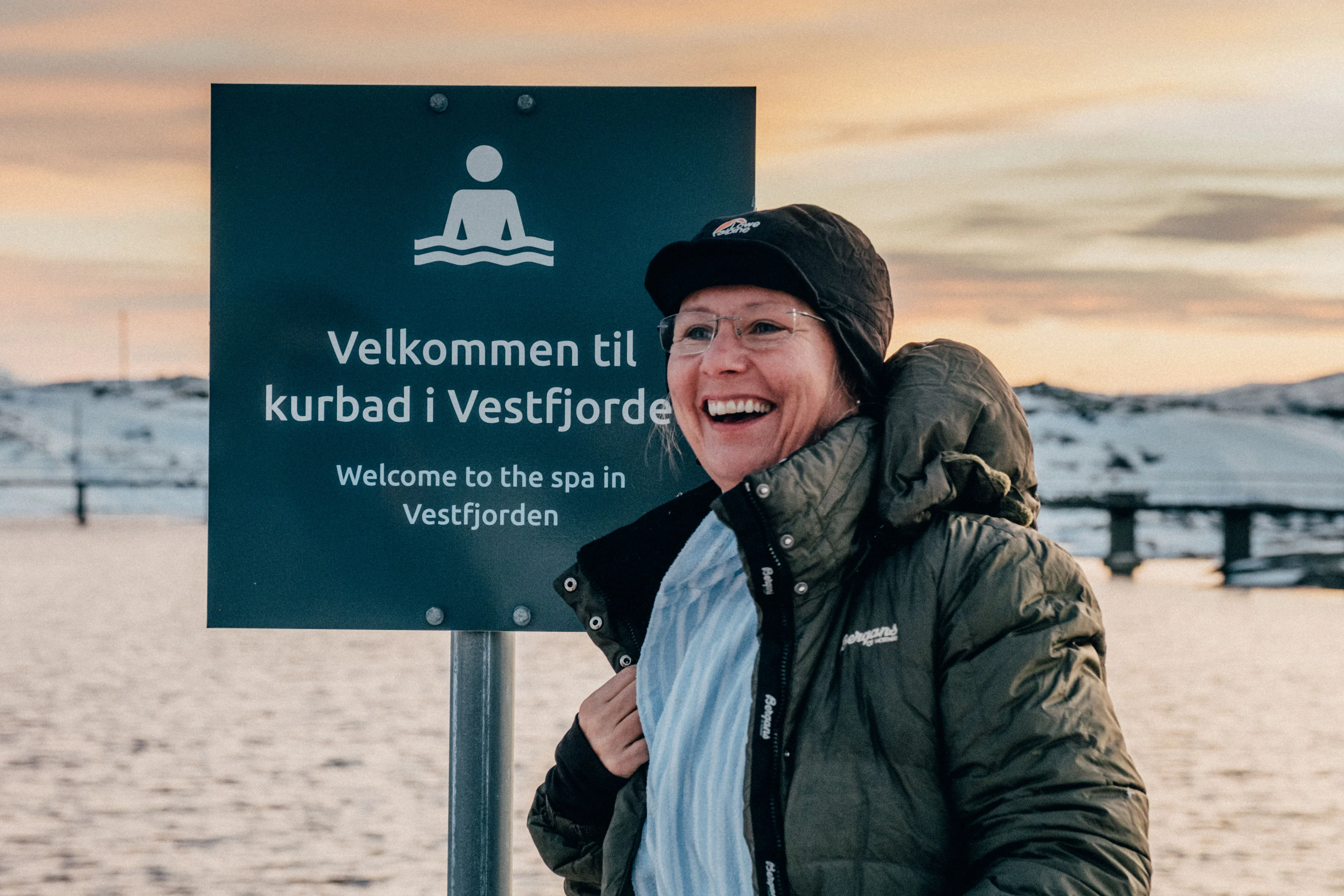 Schnorchelausrüstung und Flossen im Vestfjord