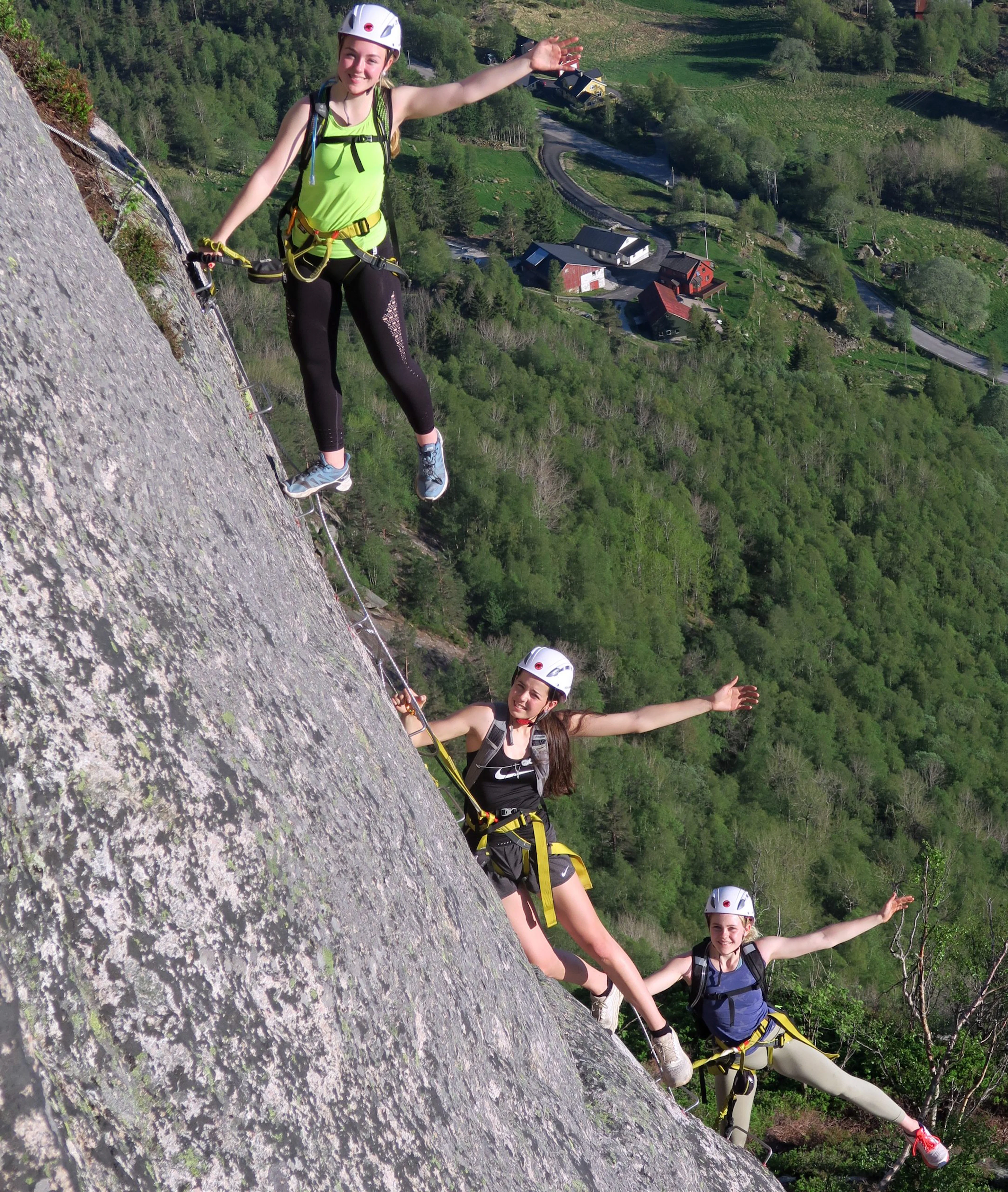 Knaben Via Ferrata – Klettern mit eigener Ausrüstung / ohne Guide (Knaben, Agder, Norwegen)