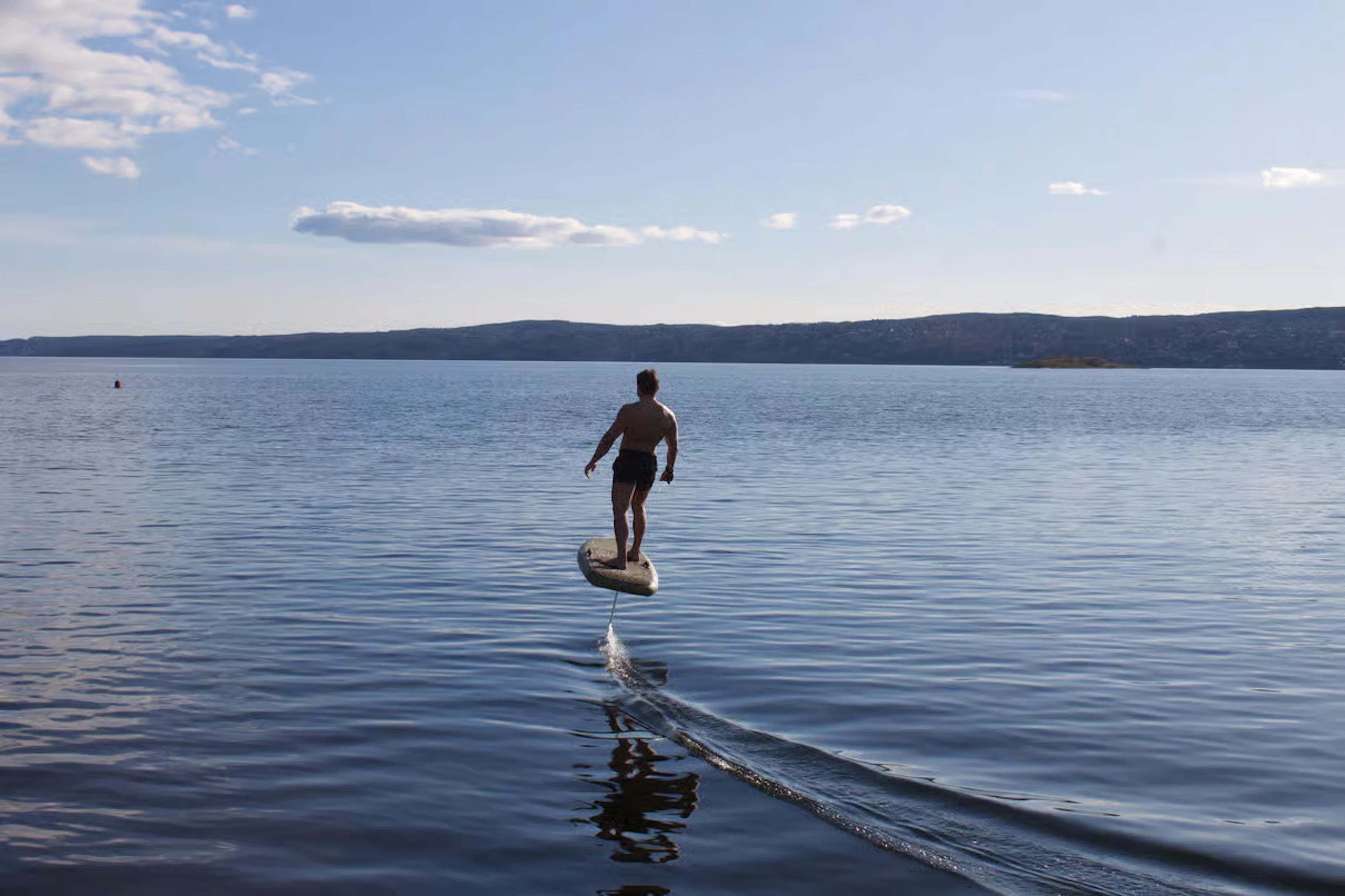Oslofjord privater geführter E-Foil-Kurs in Oslo