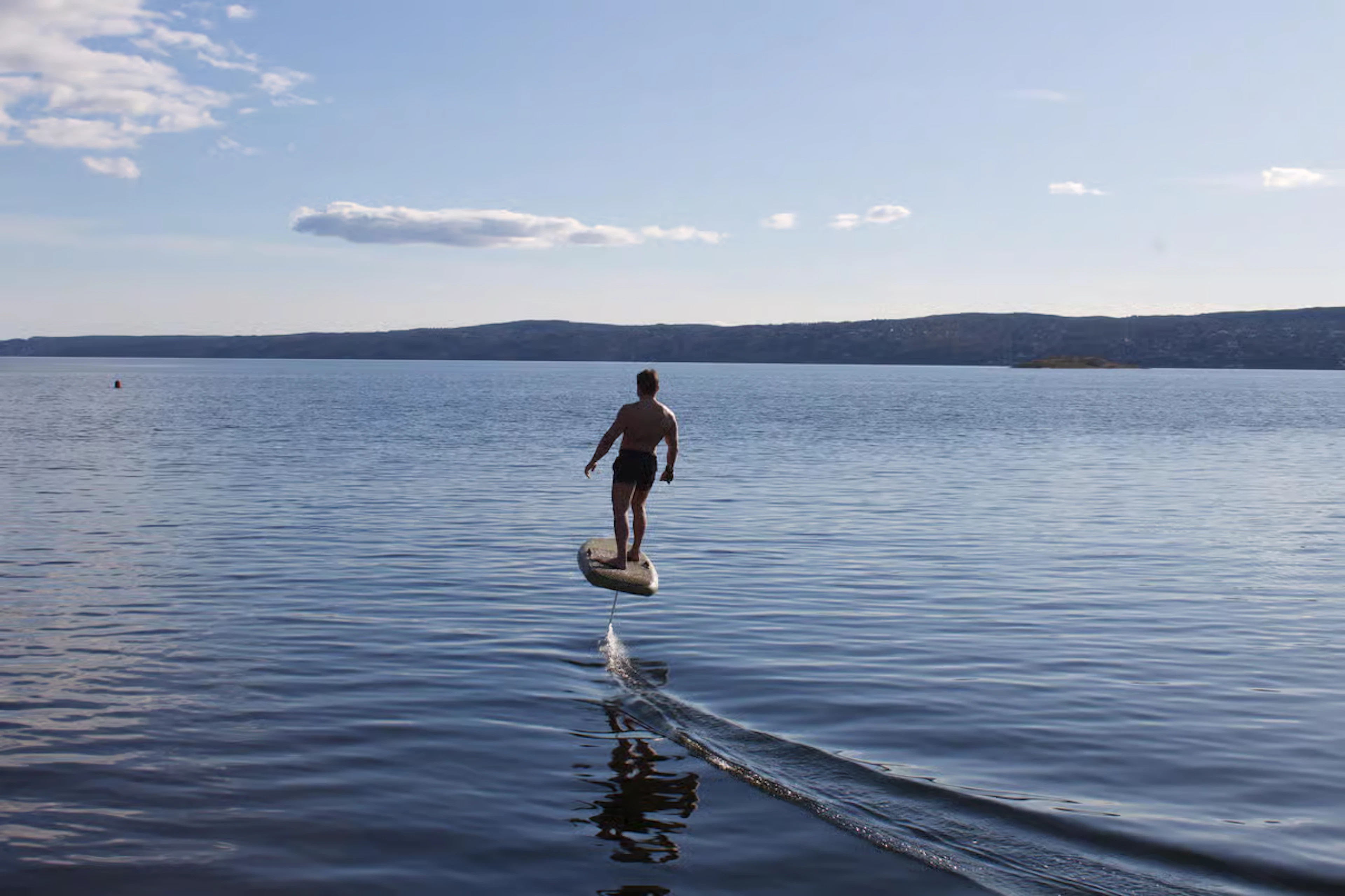 Oslofjord privater geführter E-Foil-Kurs in Oslo