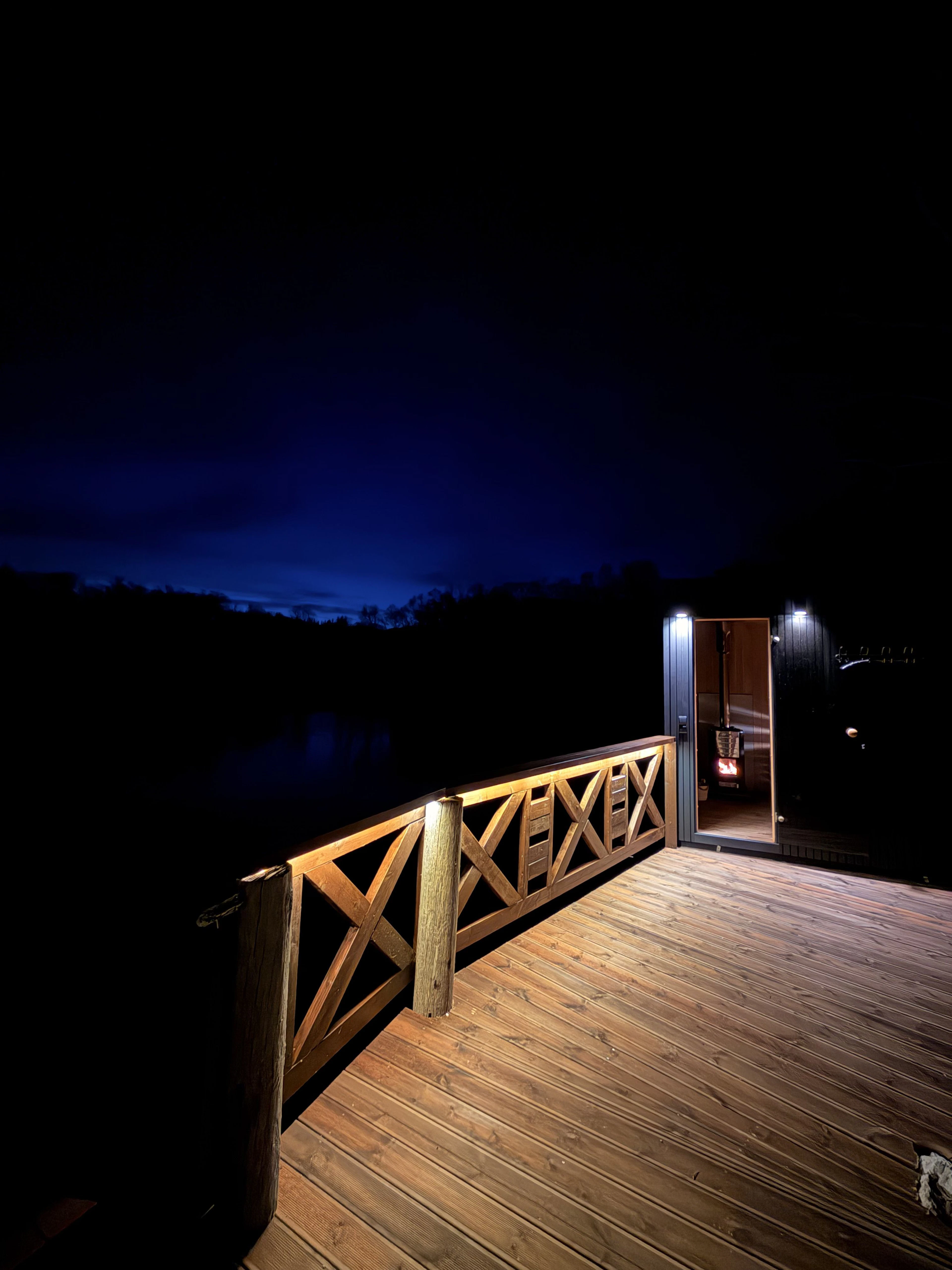 Sauna in Brygga på Dønna