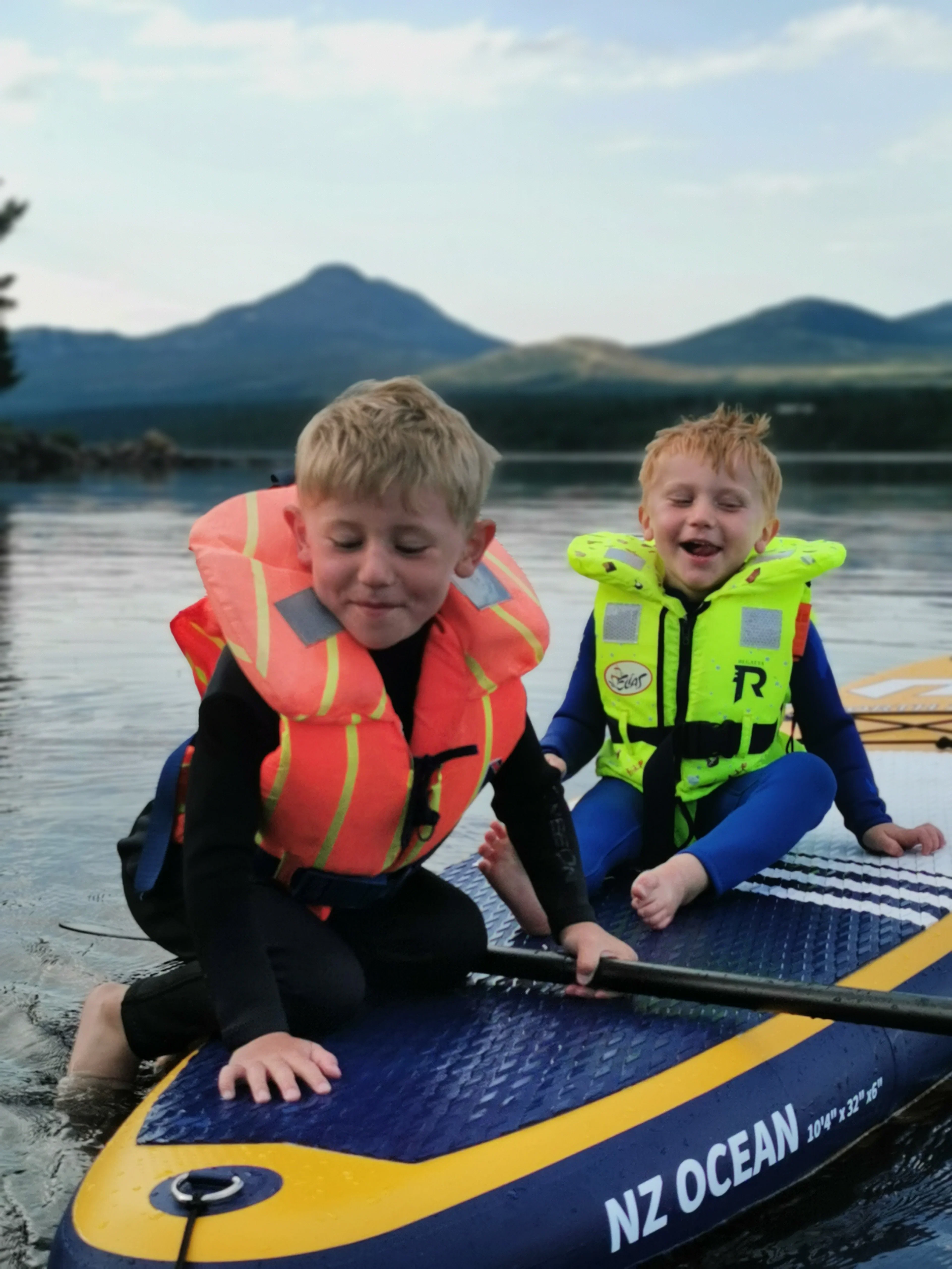 SUP at Johnsgård in Sømådalen