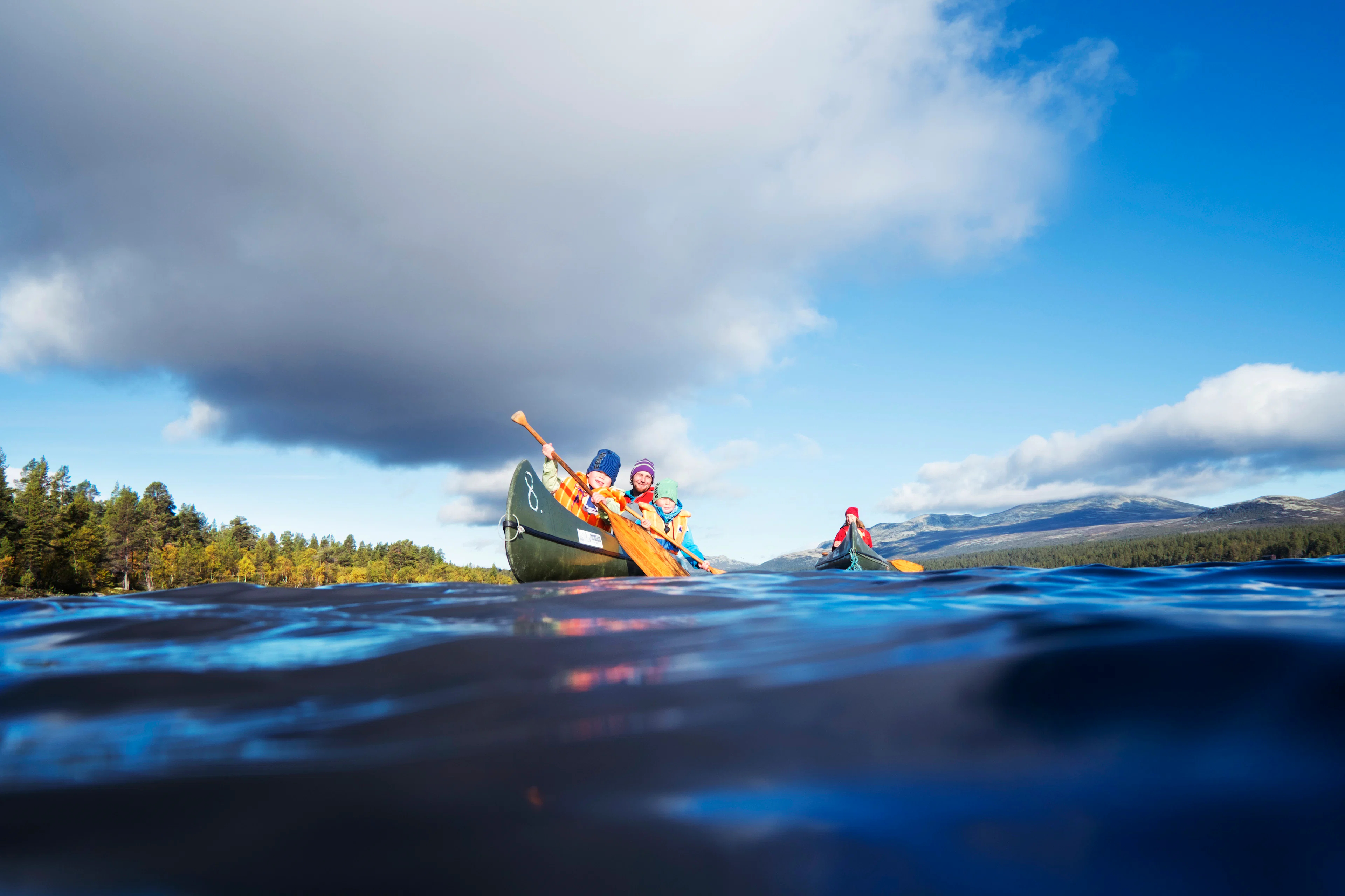 Canoe rental at Johnsgård Tourist Center in Sømådalen