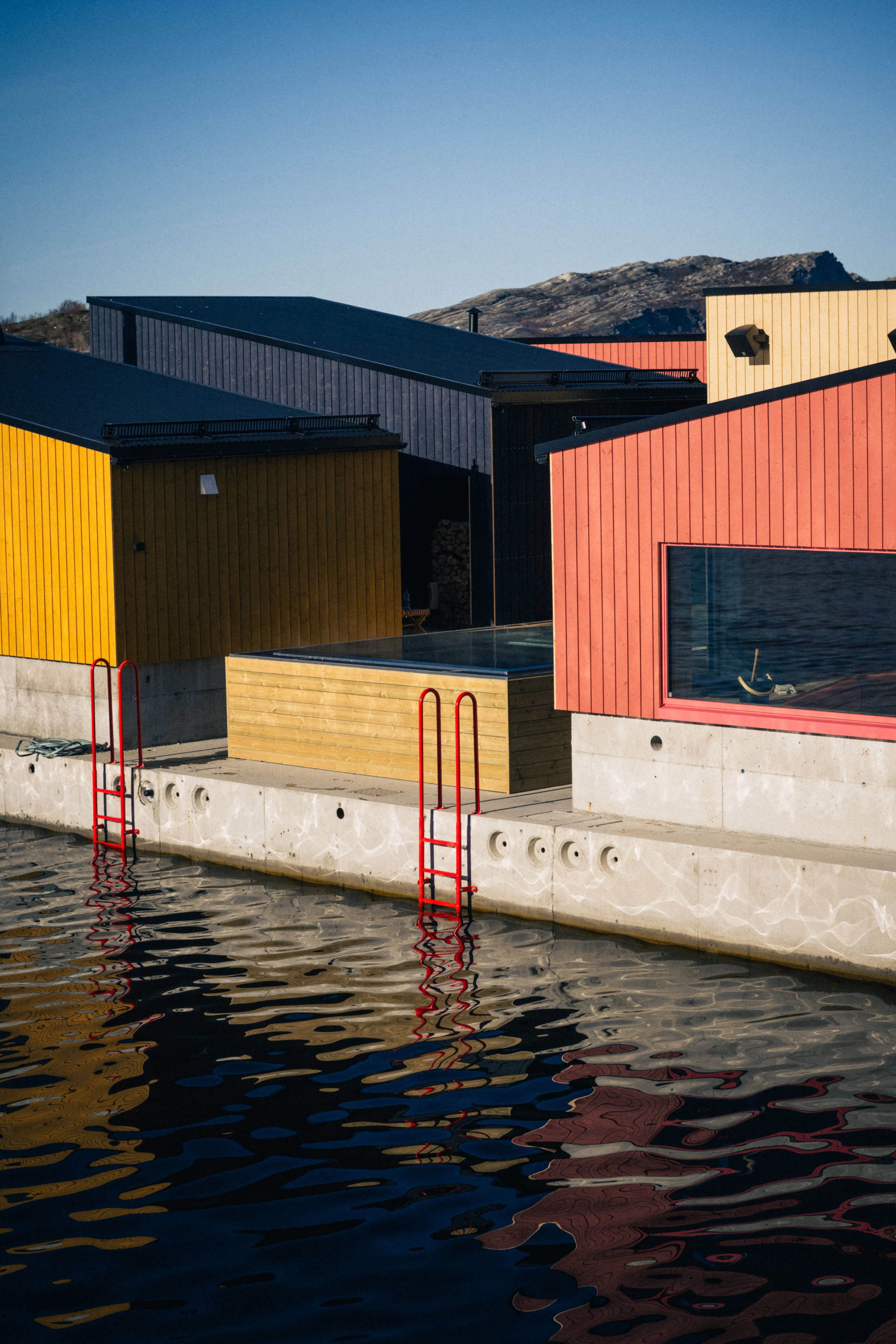 Eintrittskarte für das Hot & Salty Saunadorf in Bodø