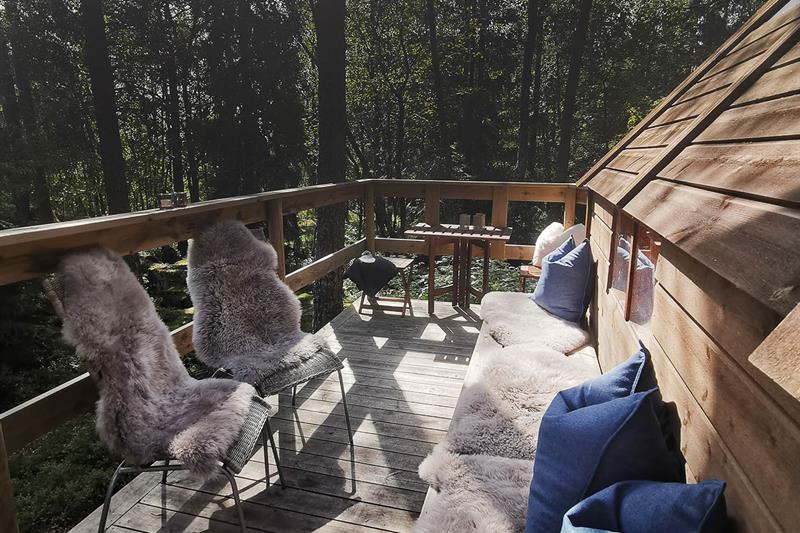 Uteservering i solen