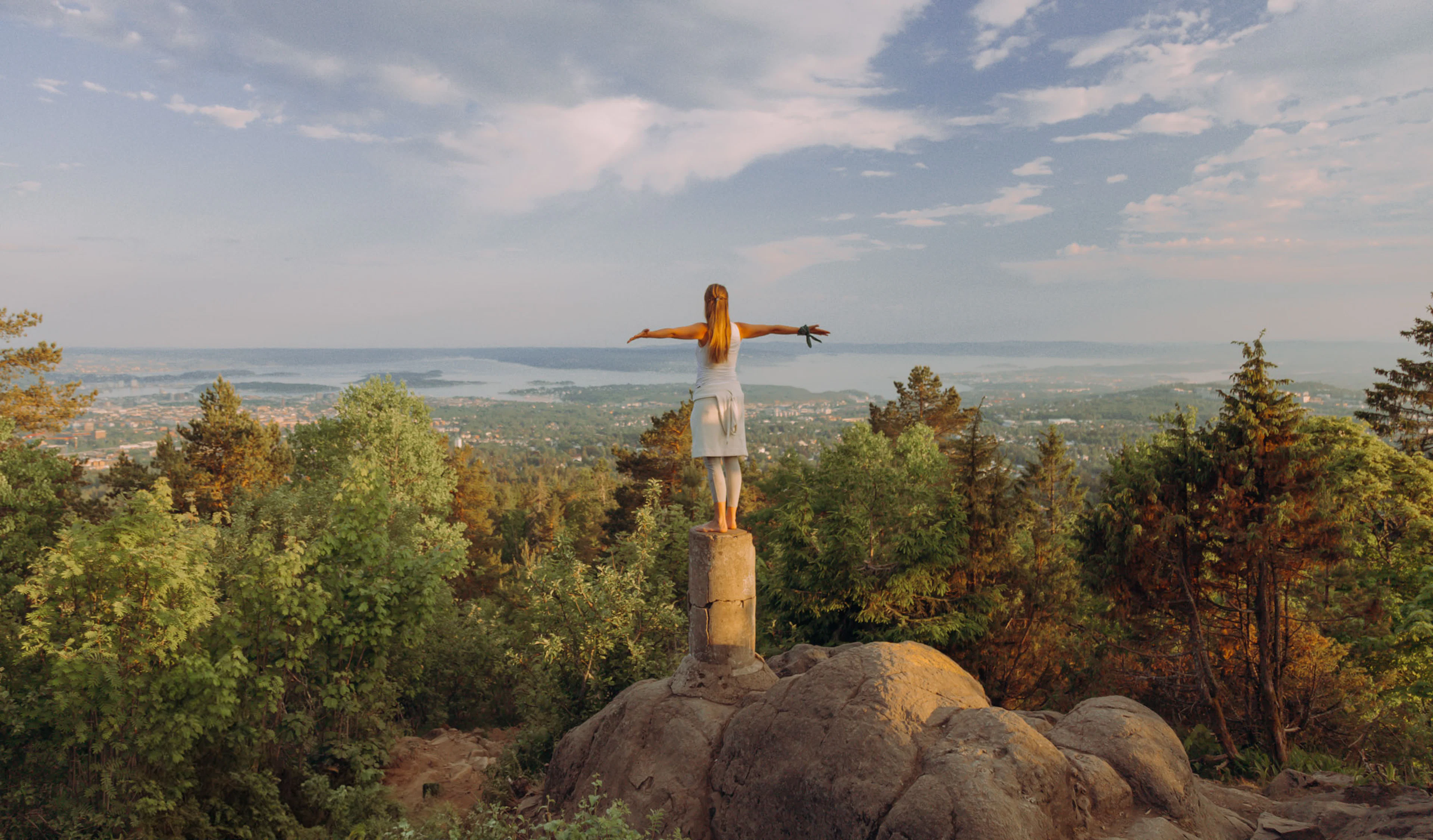 Private Beste Aussicht auf den Oslofjord Wanderung