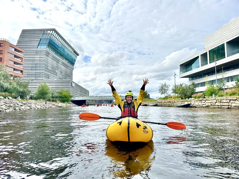 Packraft fra MUNCH
