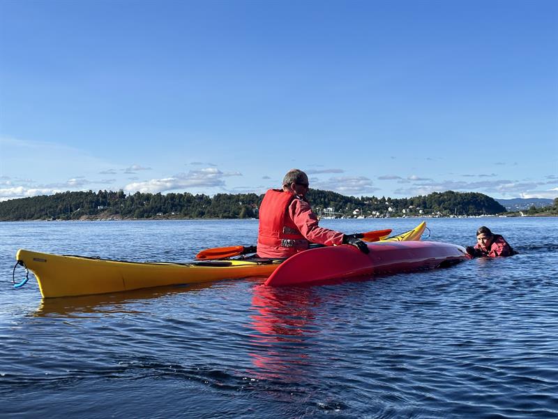 Kurs i kajakkpadling