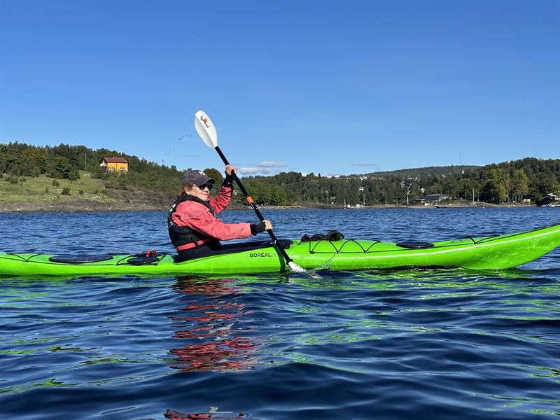 Kurs i kajakkpadling