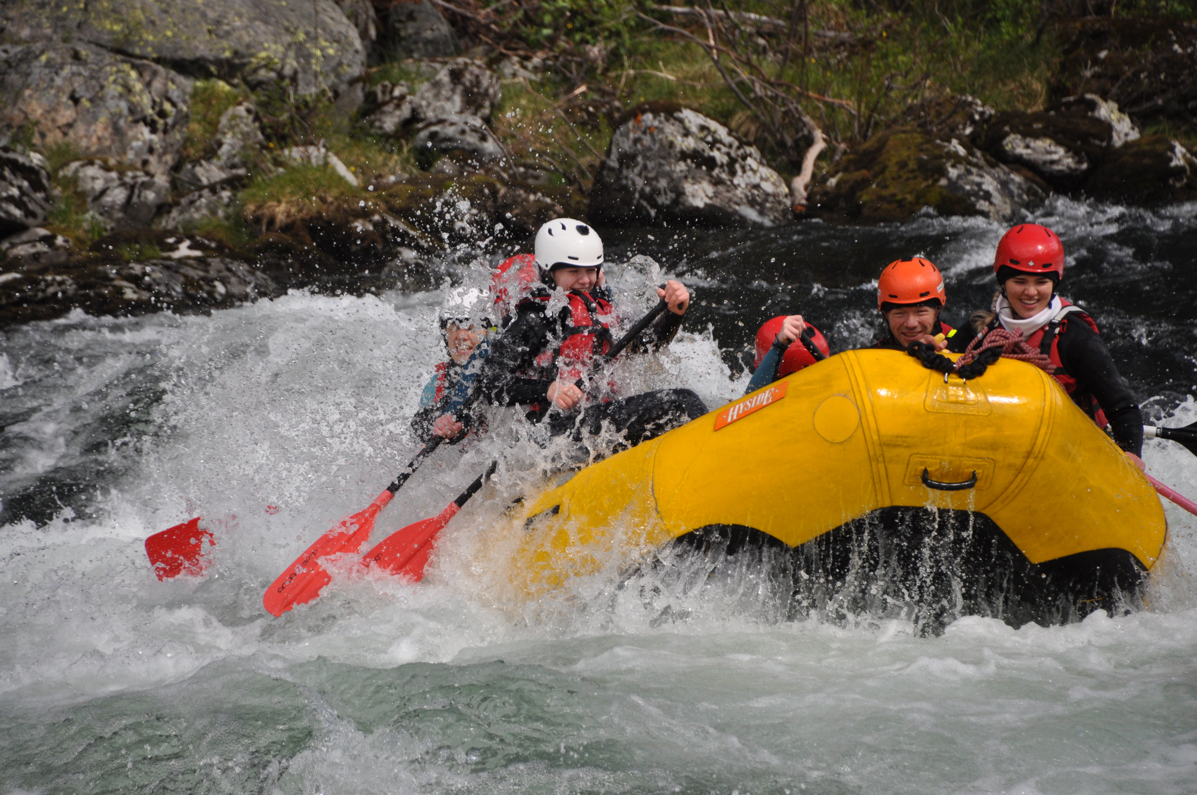 Rafting en el Driva