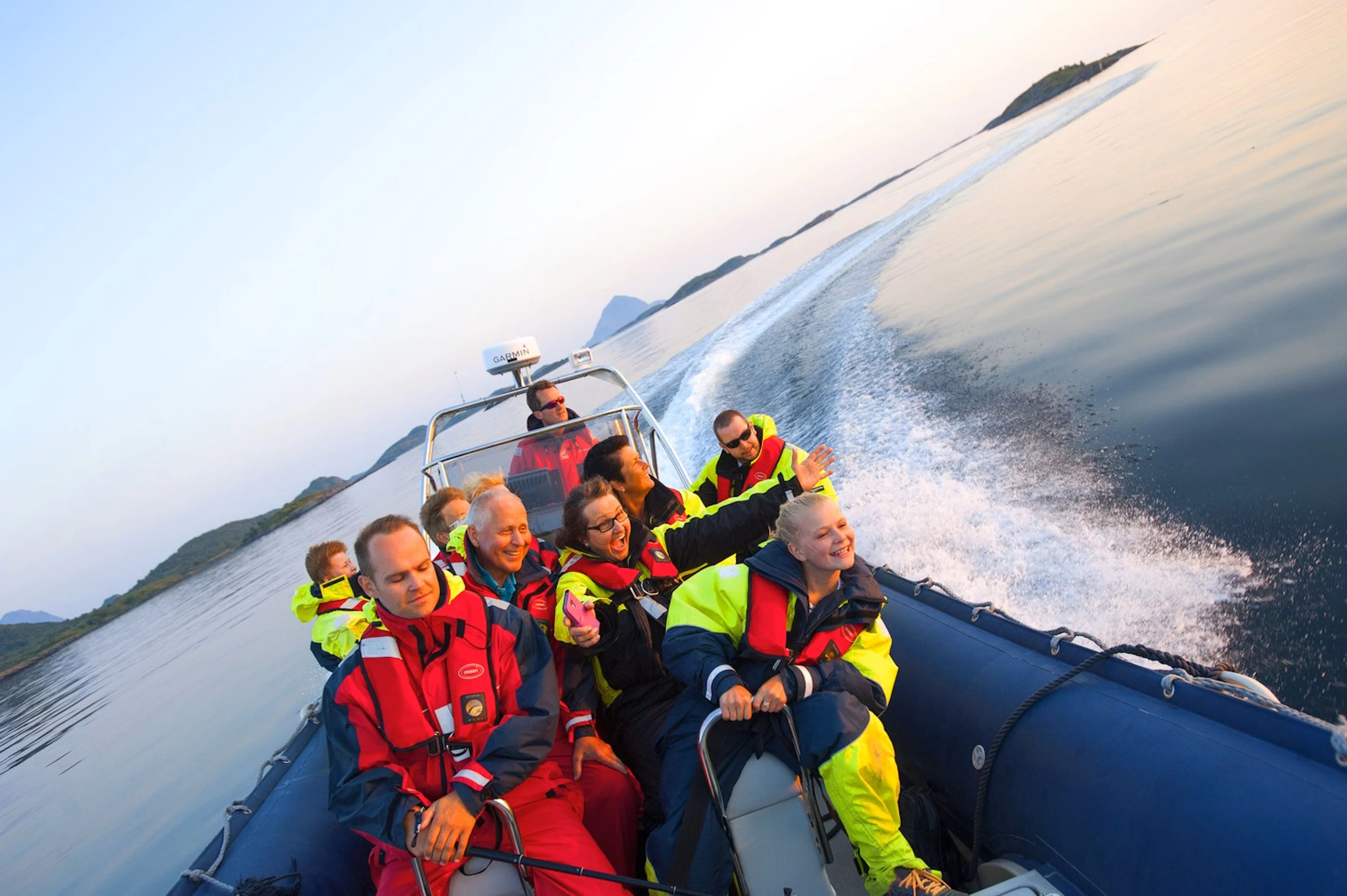 RIB-Tour von Meløy nach Rødøy