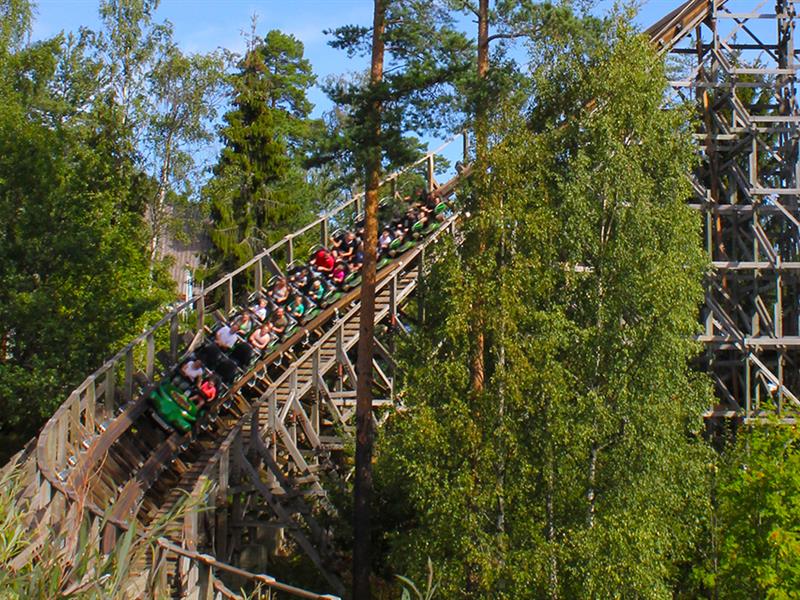 At TusenFryd amusement park close by Oslo