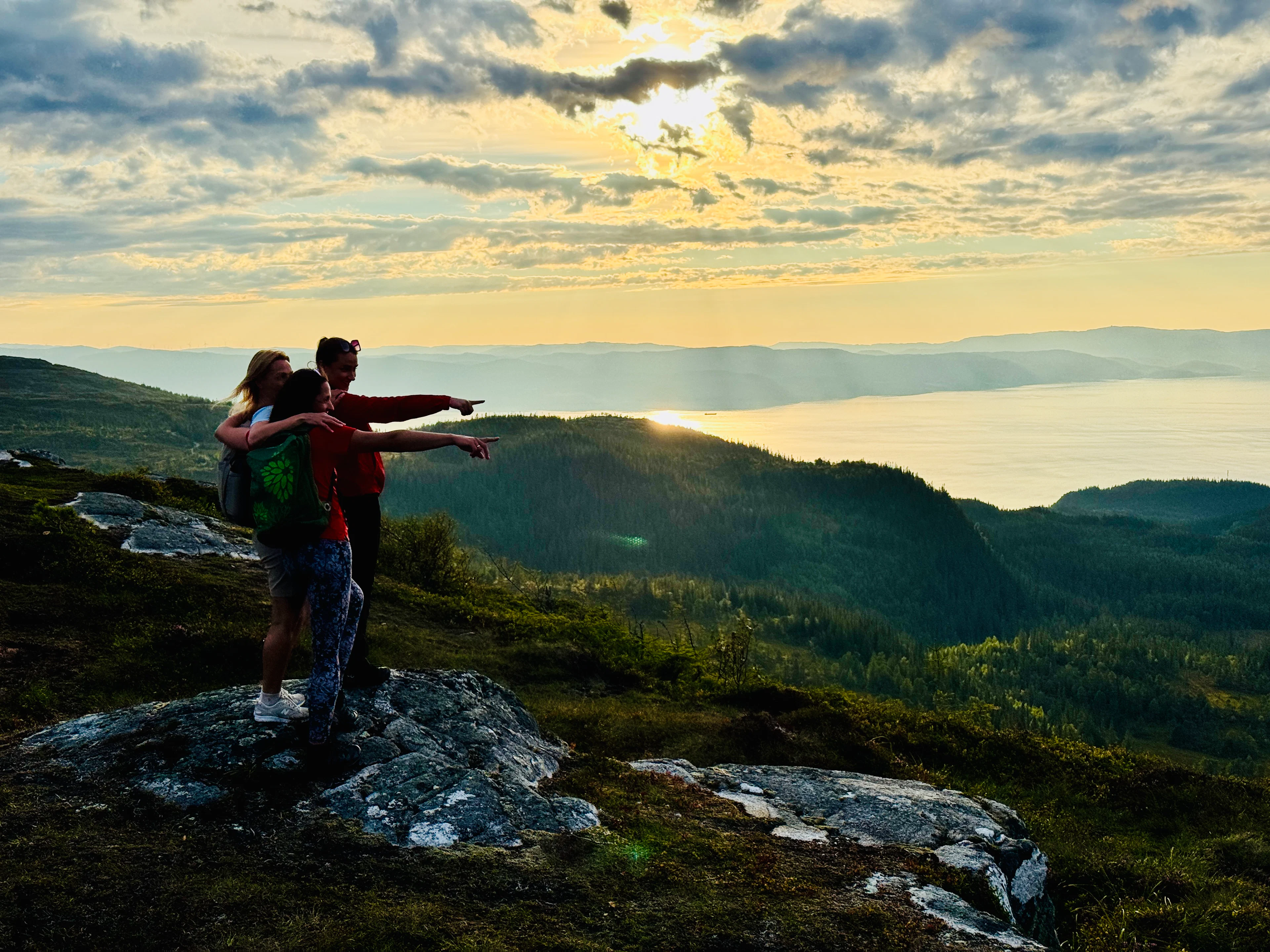 Wanderung auf den Gråkallen
