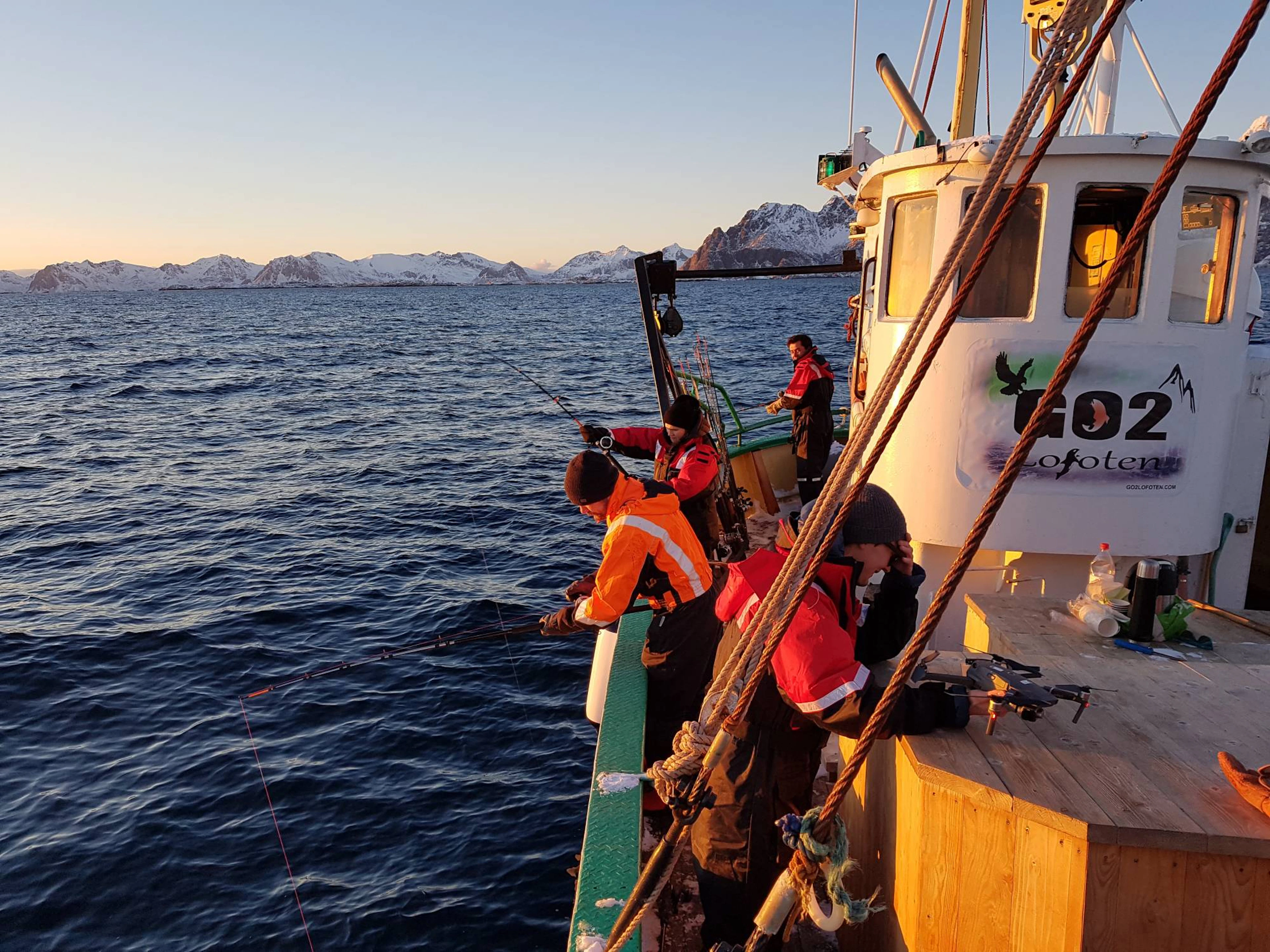 Lofoten Angelausflug von Svolvær