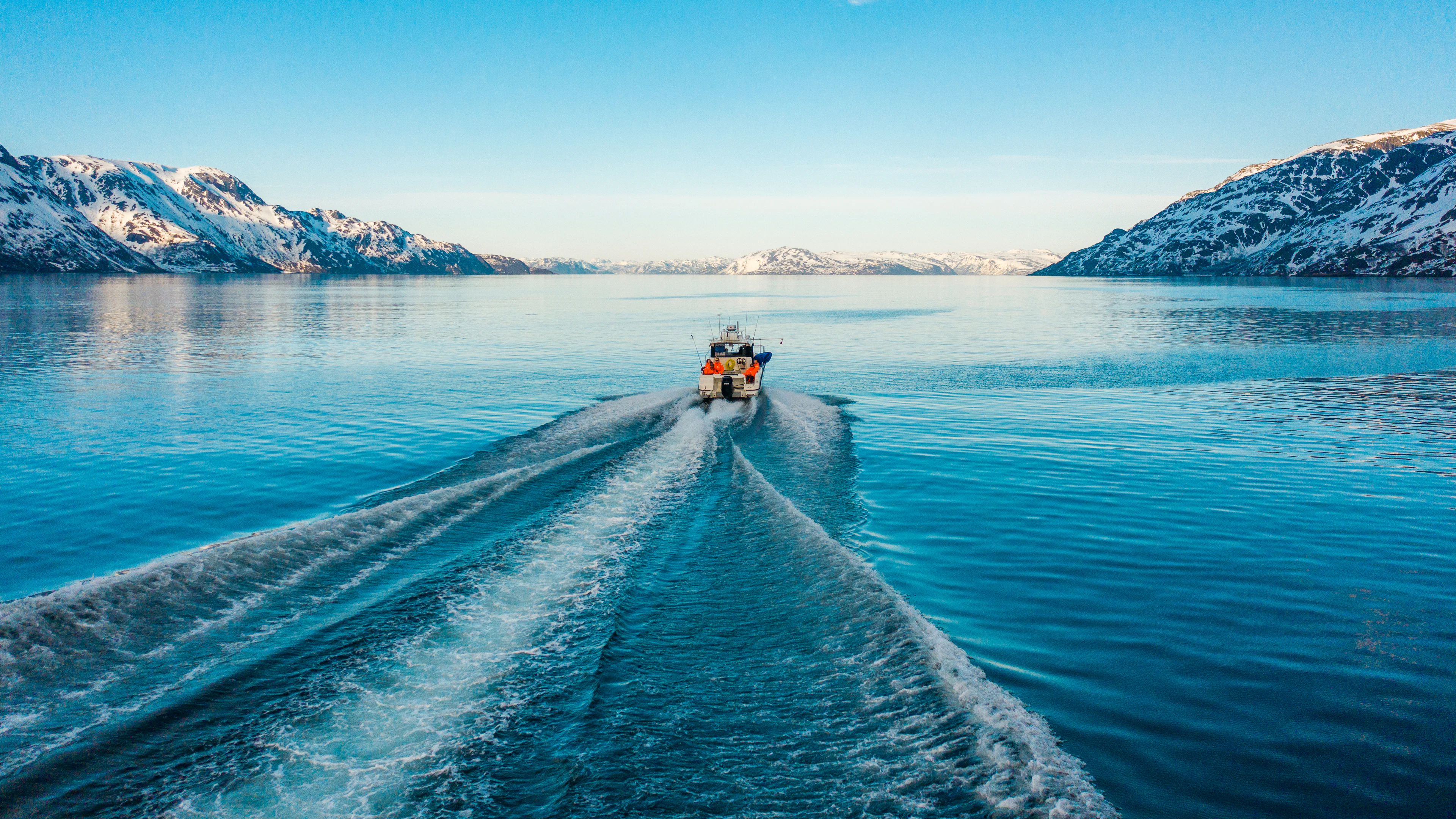 Geführte Angeltour mit dem Boot im Alta Fjord