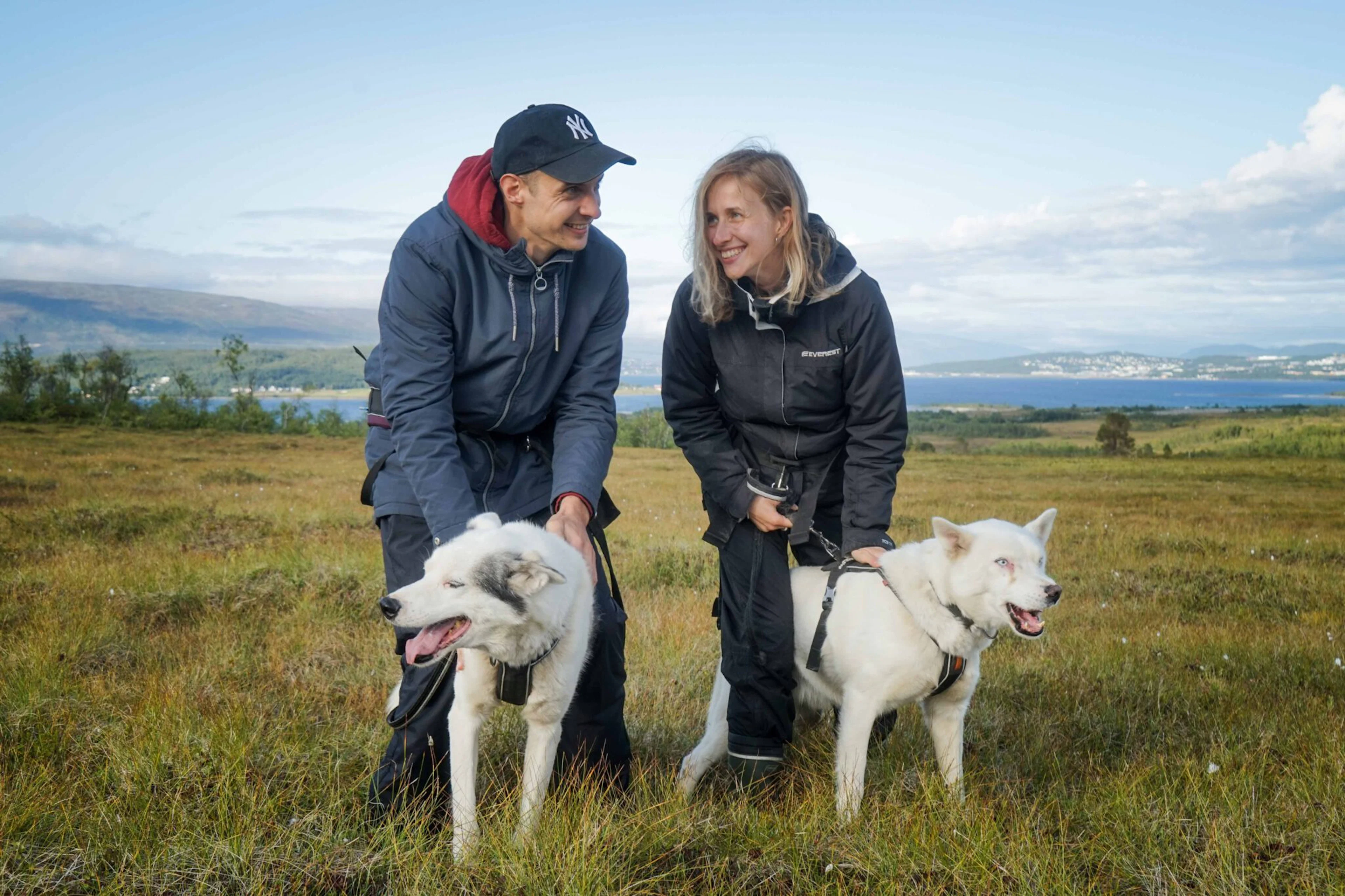 Husky-Wanderung und Welpenbesuch-Paket in Tromso