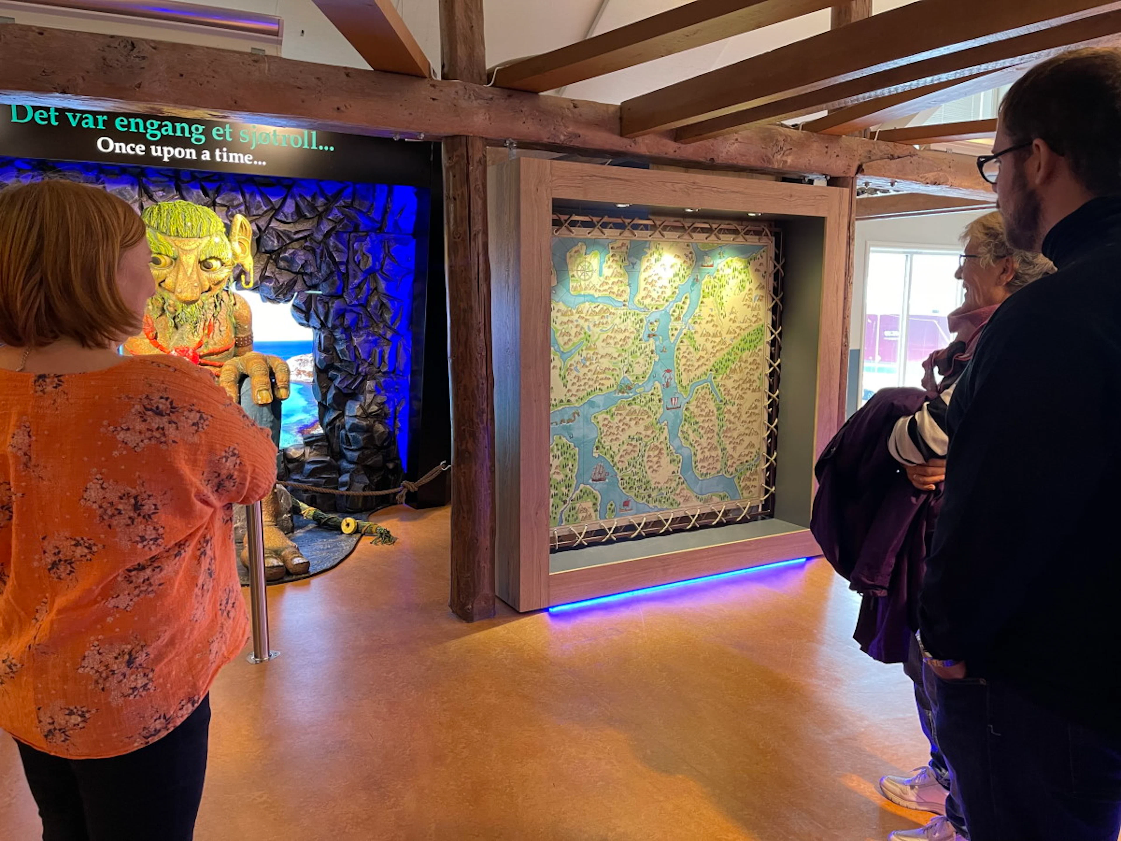 Eintrittskarte für das Trollmuseum in Tromsø